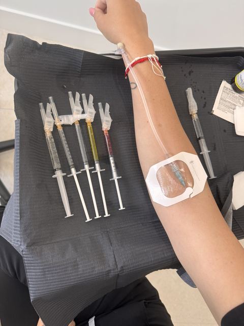 Vitamin add-ons drawn up for a drip